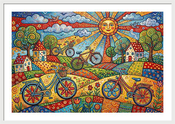 Sunny Bicycle Adventure