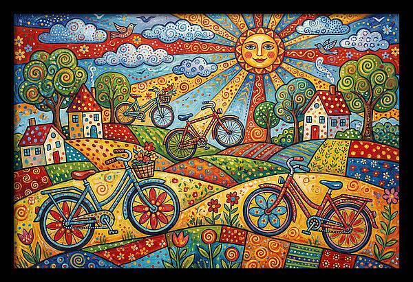 Sunny Bicycle Adventure