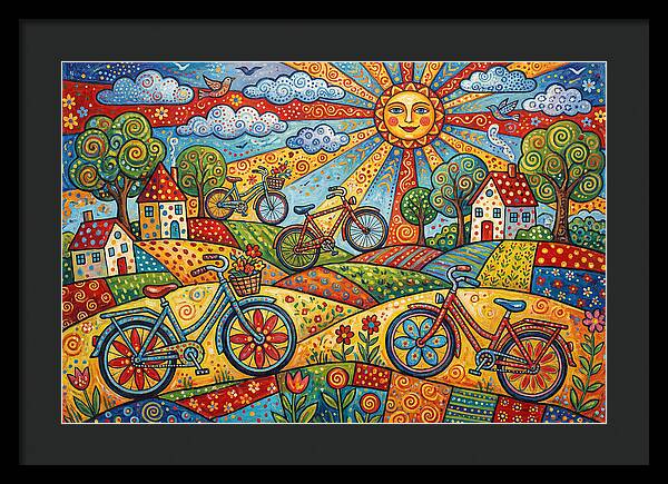 Sunny Bicycle Adventure