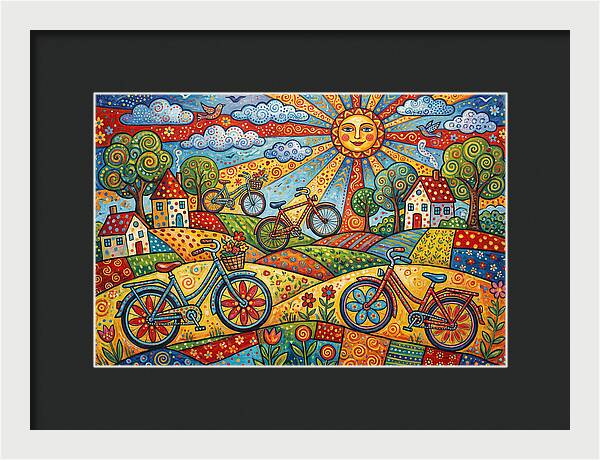 Sunny Bicycle Adventure
