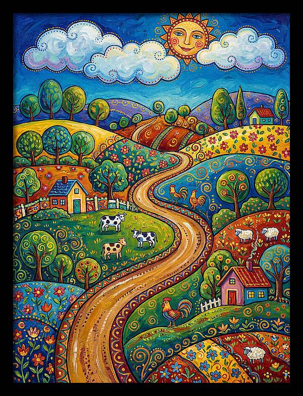 Sunny Country Road