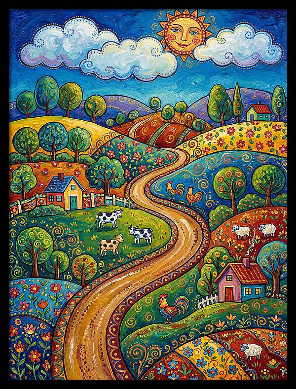 Sunny Country Road