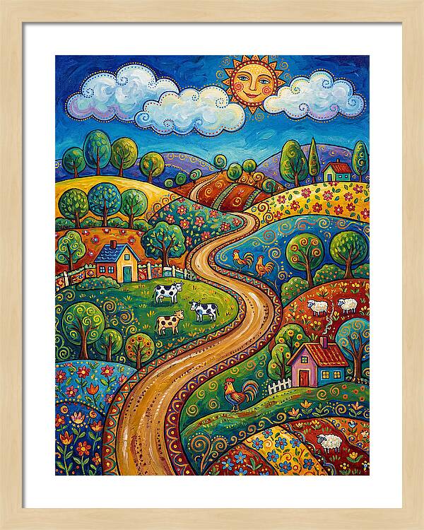 Sunny Country Road
