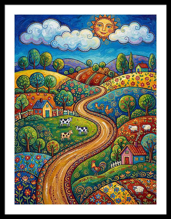 Sunny Country Road