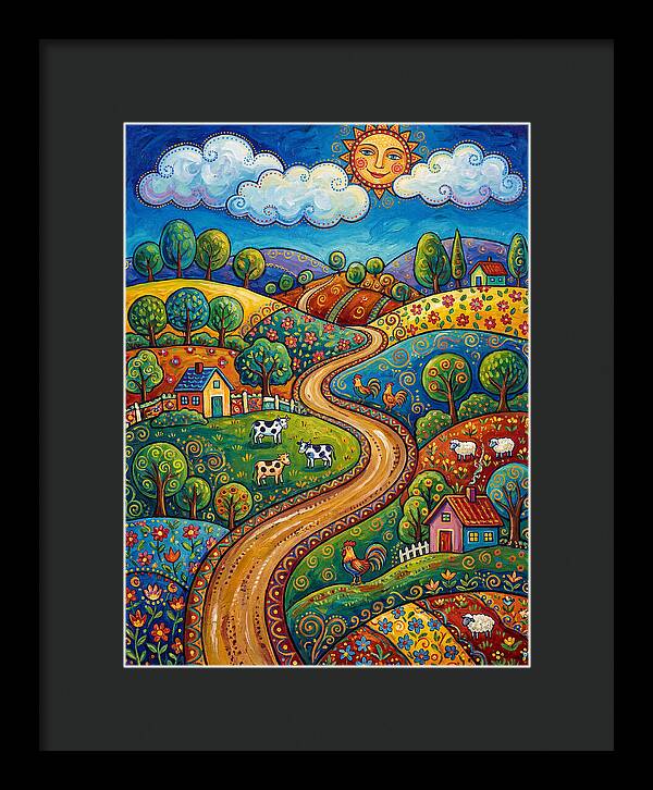 Sunny Country Road