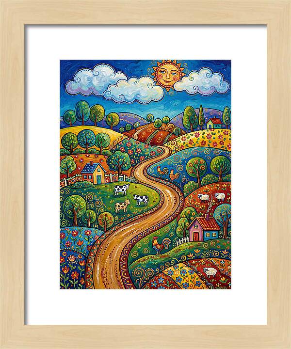 Sunny Country Road
