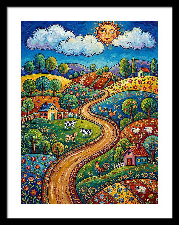 Sunny Country Road