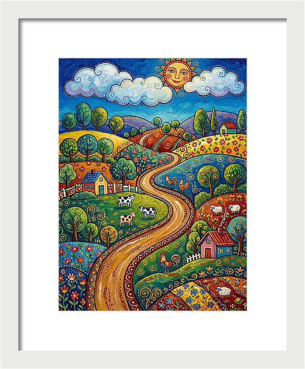 Sunny Country Road