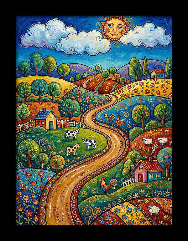 Sunny Country Road