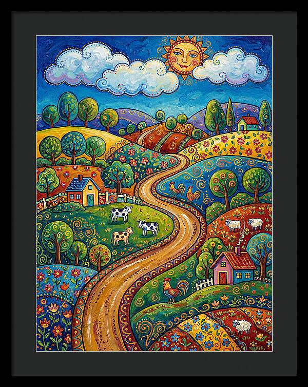 Sunny Country Road