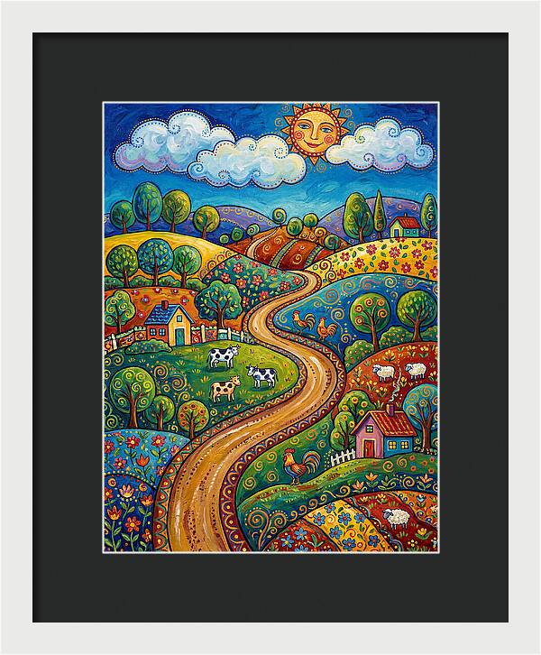 Sunny Country Road