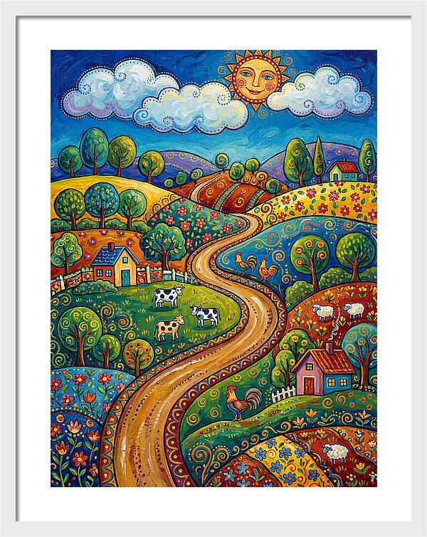 Sunny Country Road