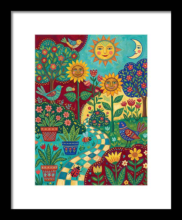 Sunny Flower Garden Delight