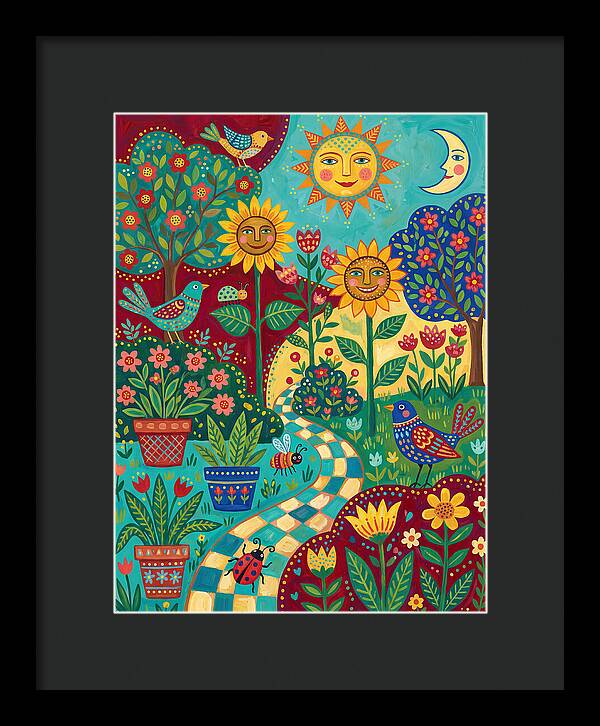 Sunny Flower Garden Delight
