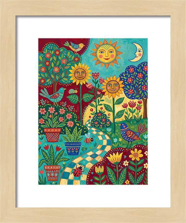 Sunny Flower Garden Delight