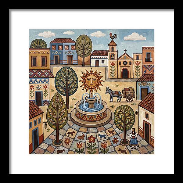 Sunny Plaza Landscape