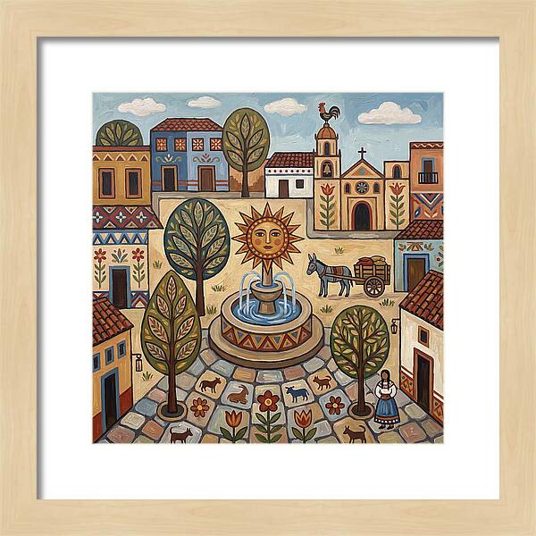 Sunny Plaza Landscape