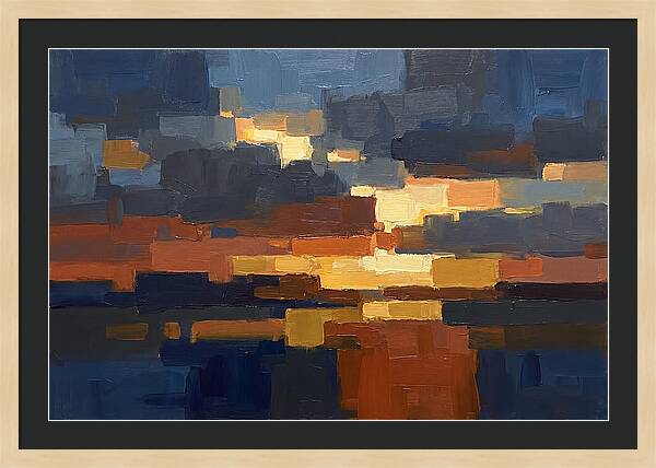 Sunrise Breaking Through Clouds