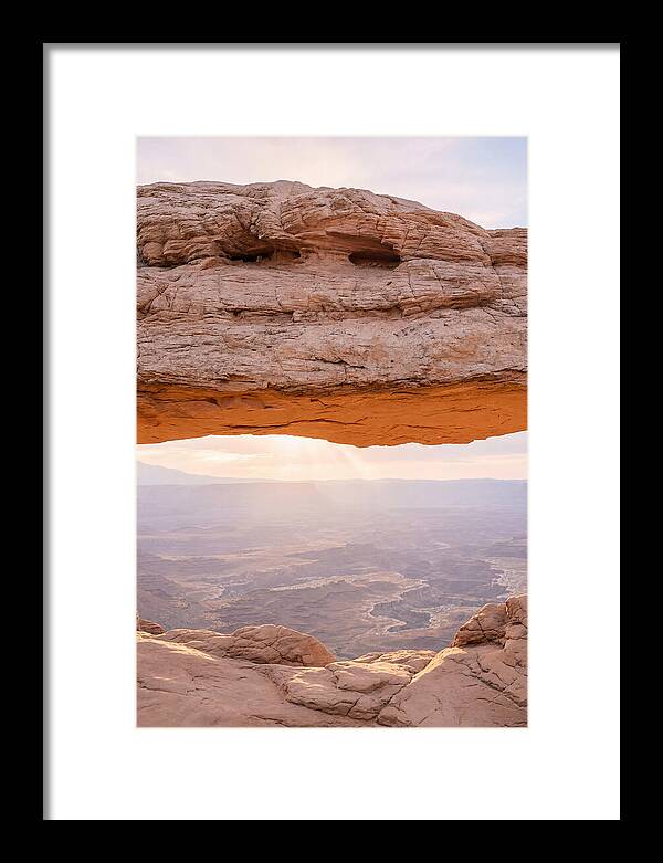Sunrise Glow At Mesa Arch