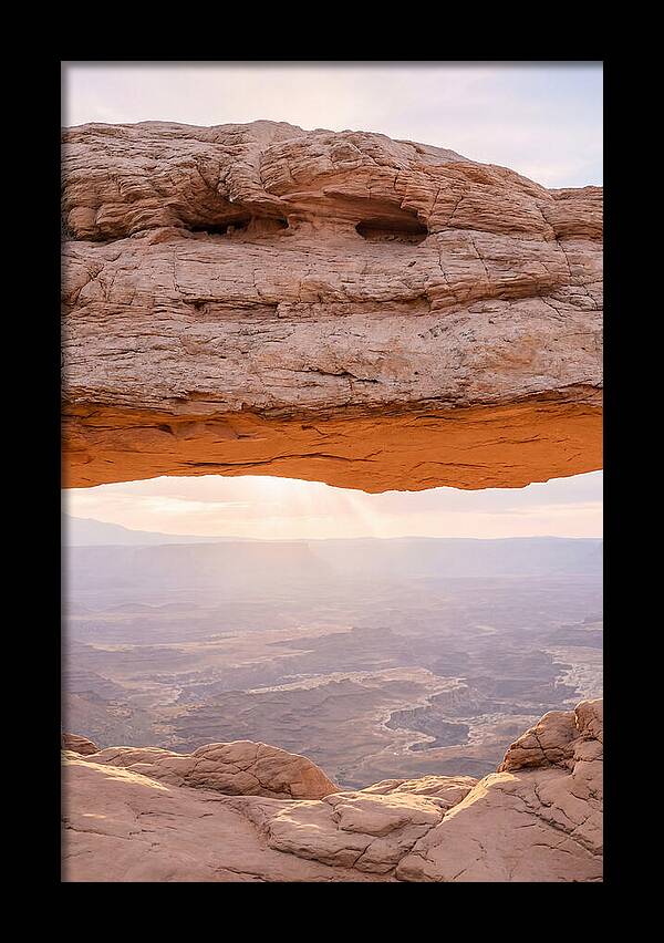 Sunrise Glow At Mesa Arch