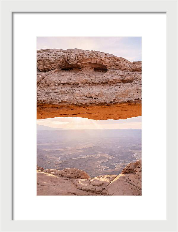 Sunrise Glow At Mesa Arch