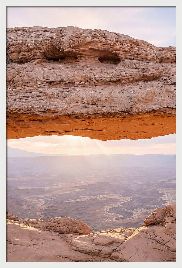Sunrise Glow At Mesa Arch