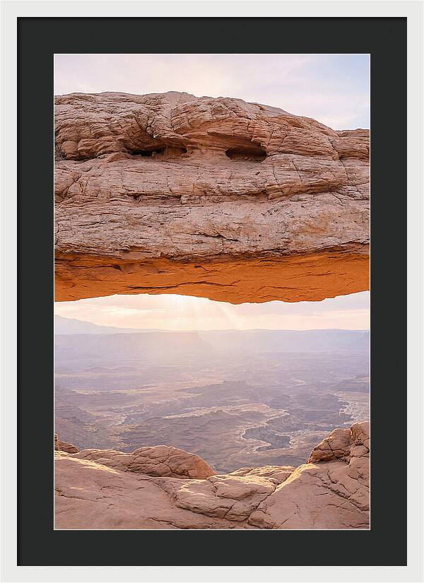 Sunrise Glow At Mesa Arch