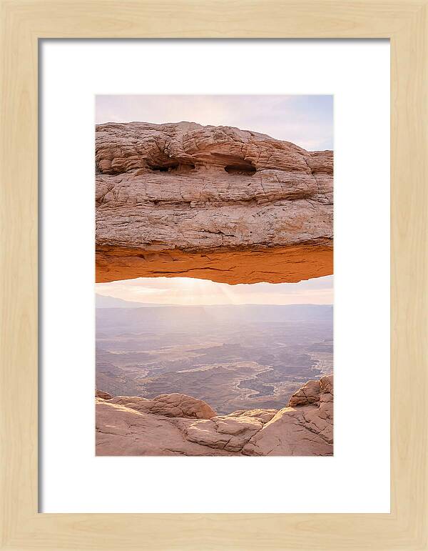 Sunrise Glow At Mesa Arch