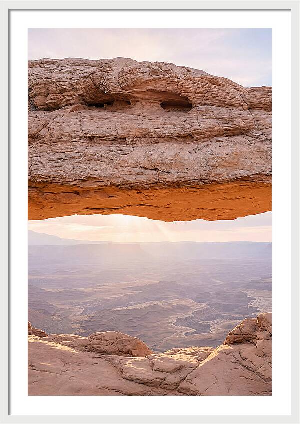 Sunrise Glow At Mesa Arch