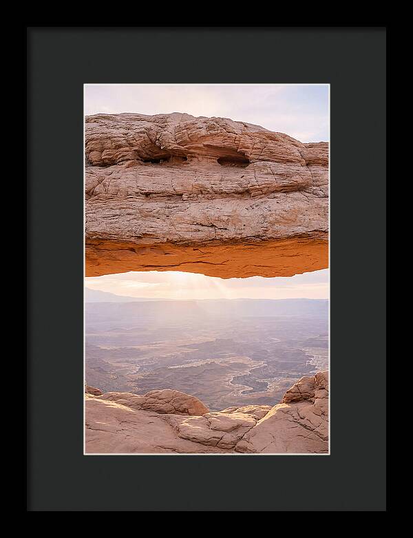 Sunrise Glow At Mesa Arch