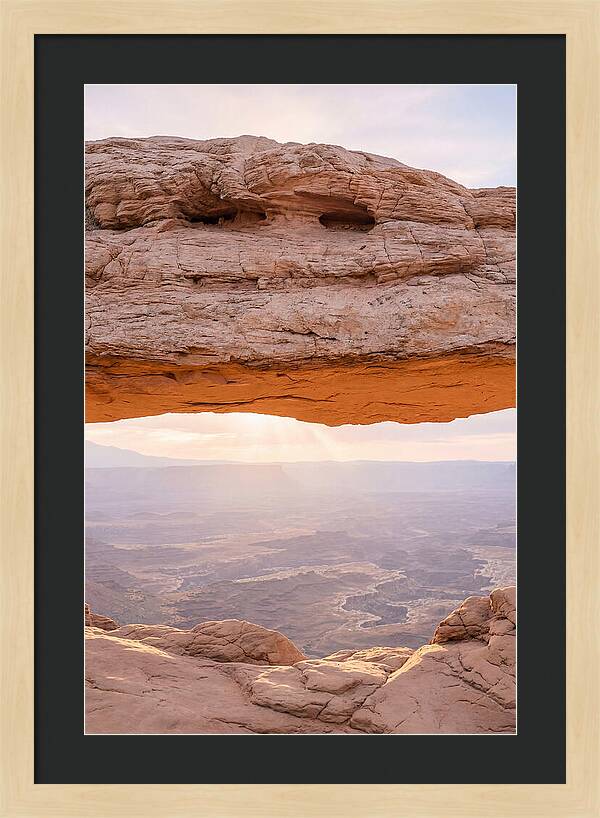 Sunrise Glow At Mesa Arch