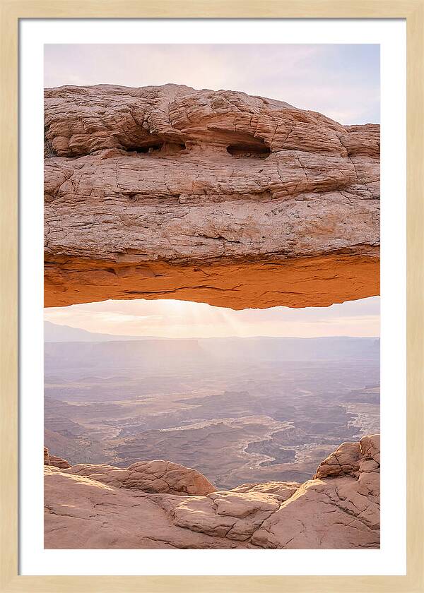 Sunrise Glow At Mesa Arch