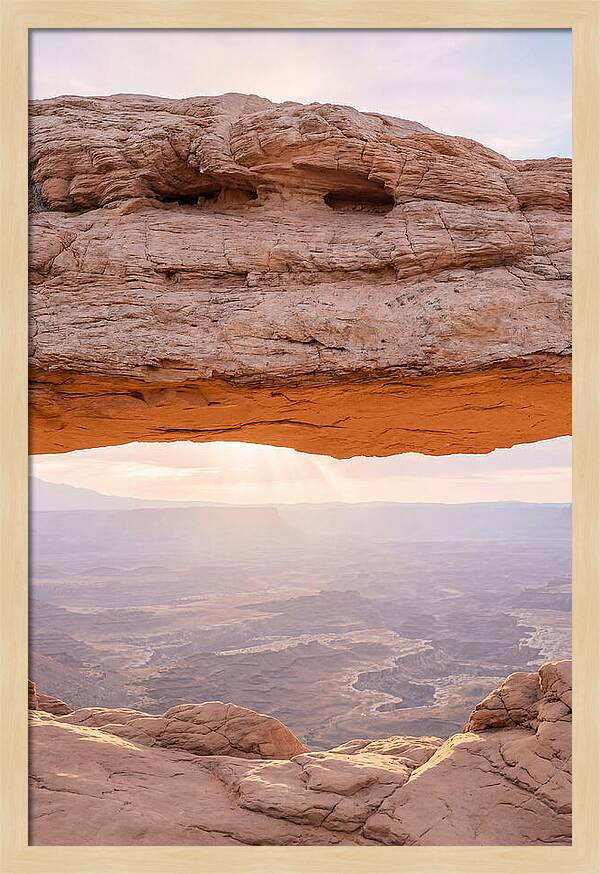 Sunrise Glow At Mesa Arch