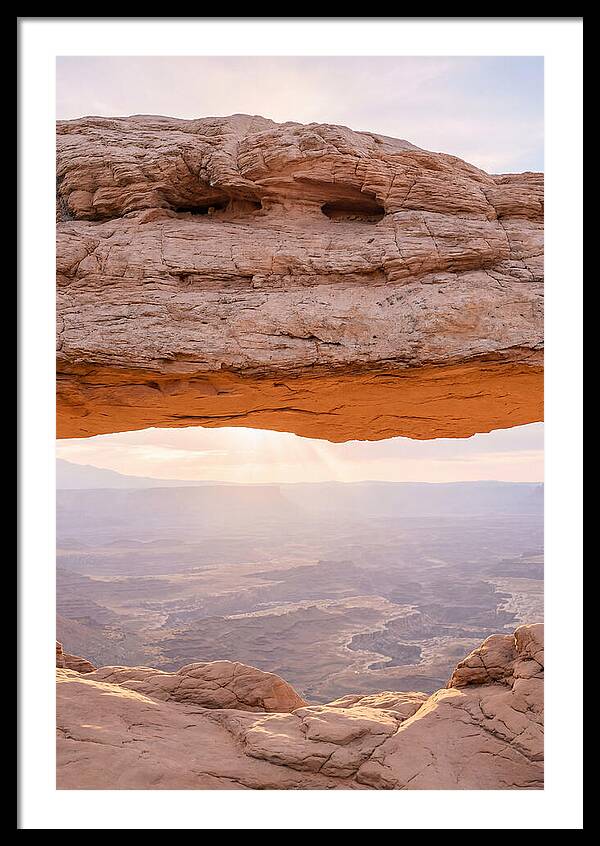 Sunrise Glow At Mesa Arch