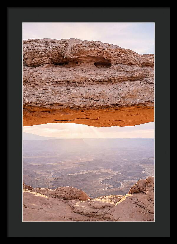 Sunrise Glow At Mesa Arch