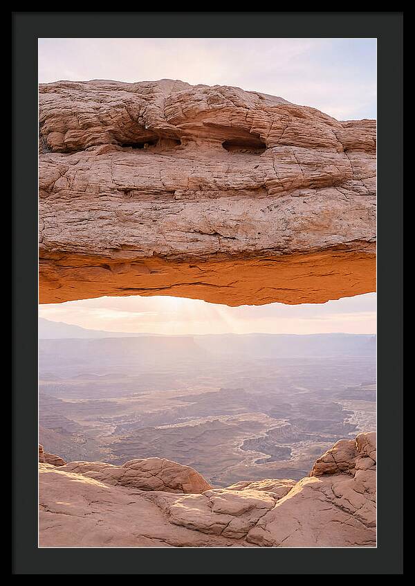 Sunrise Glow At Mesa Arch