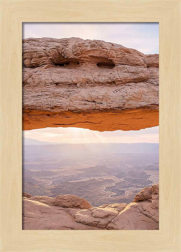 Sunrise Glow At Mesa Arch