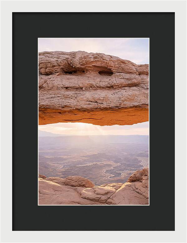 Sunrise Glow At Mesa Arch
