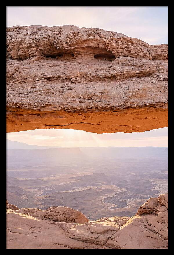 Sunrise Glow At Mesa Arch