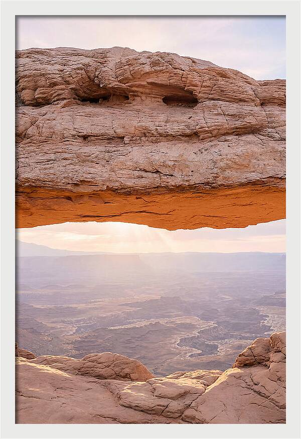 Sunrise Glow At Mesa Arch