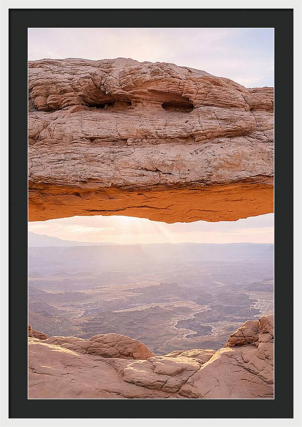 Sunrise Glow At Mesa Arch