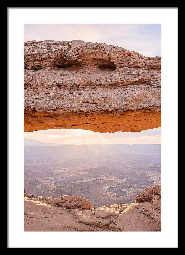 Sunrise Glow At Mesa Arch