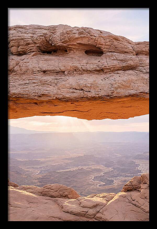 Sunrise Glow At Mesa Arch