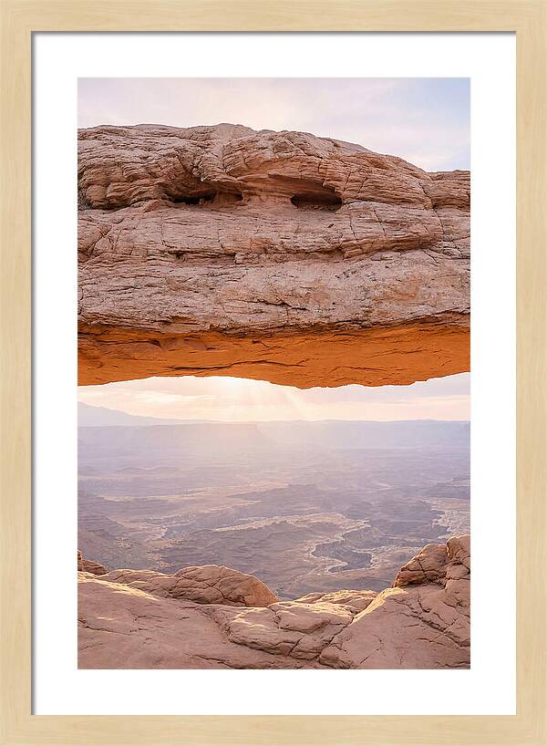 Sunrise Glow At Mesa Arch