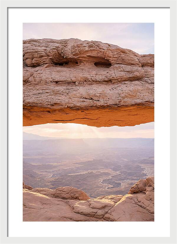 Sunrise Glow At Mesa Arch