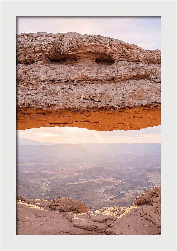 Sunrise Glow At Mesa Arch