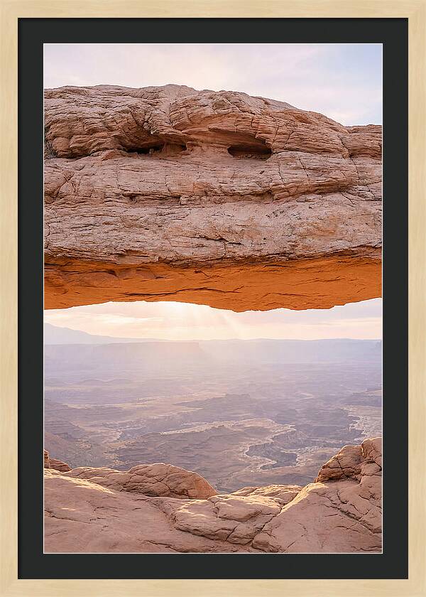Sunrise Glow At Mesa Arch