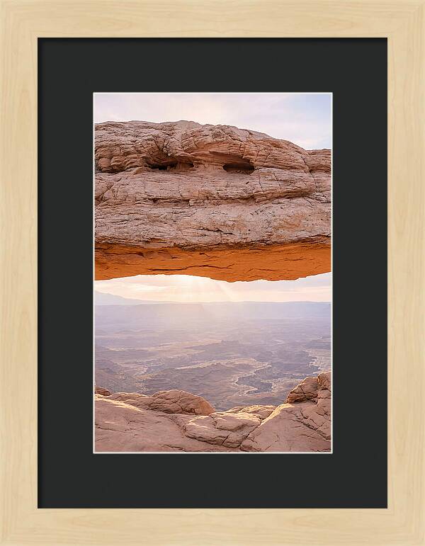 Sunrise Glow At Mesa Arch