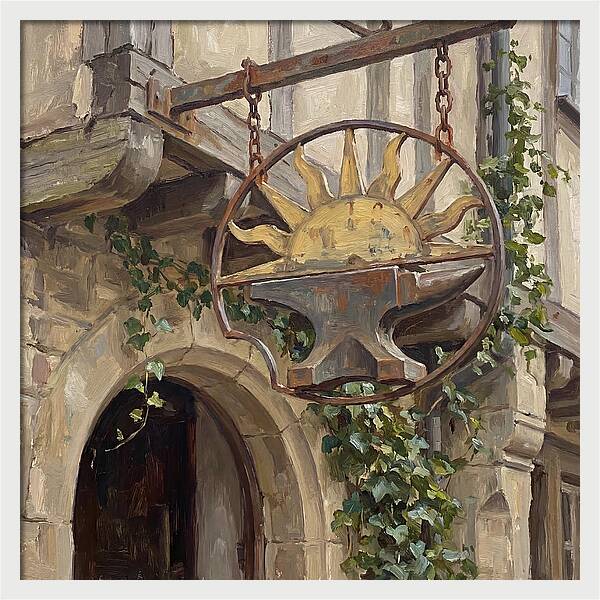 Sunrise Over Anvil Signage