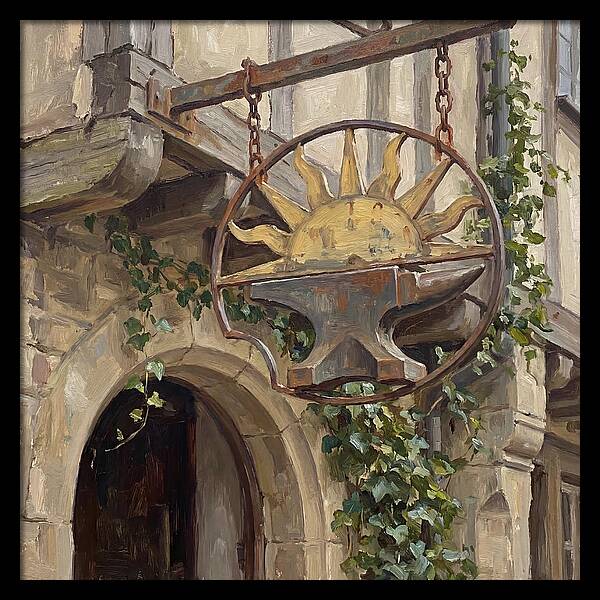 Sunrise Over Anvil Signage